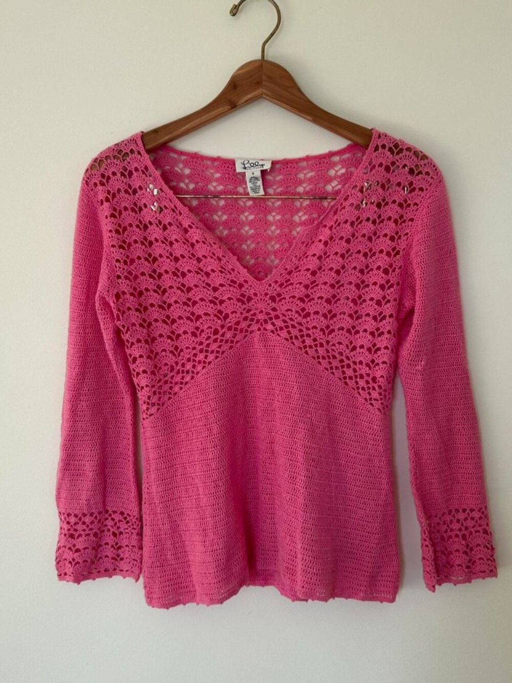 Lilly Pulitzer Women's Pink Blouse
